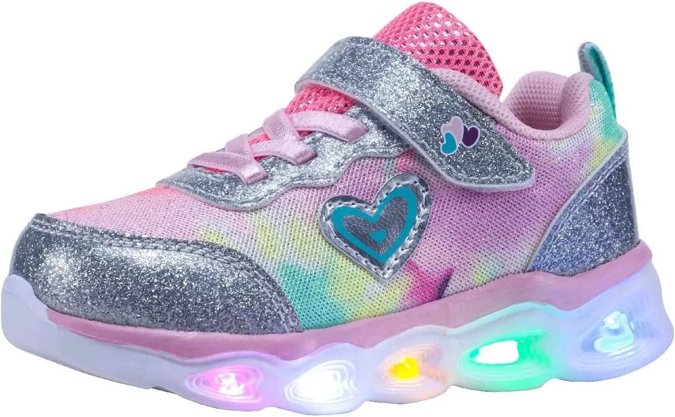 Kids Led Shoes Toddler Girls Fashion Light Up Sneaker