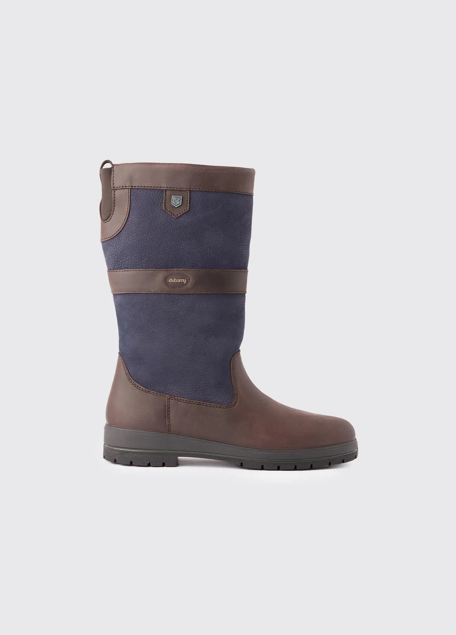 Kildare ExtraFit Country Boot - Navy/Brown