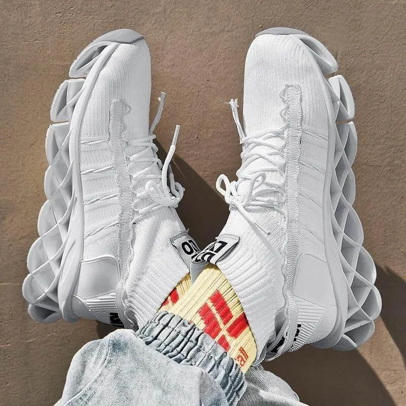 Korean Breathable Sneakers - Lightweight Casual Footwear