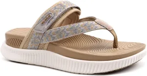 KuaiLu Womens Flip Flops With Arch Support Adjustable Thick Athletic Cushion Recovery Walking Sandals For Woman Ladies Fashion Comfortable Flip-Flop Slides, Water Resistant & Lightweight