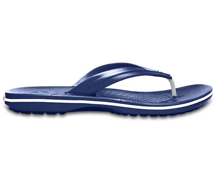LADIES CROCBAND FLIP -NAVY