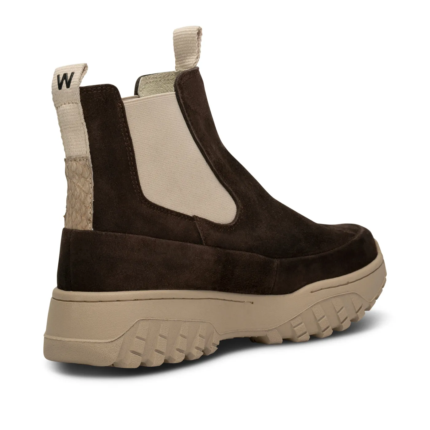 Le Chelsea Suede - Chocolate