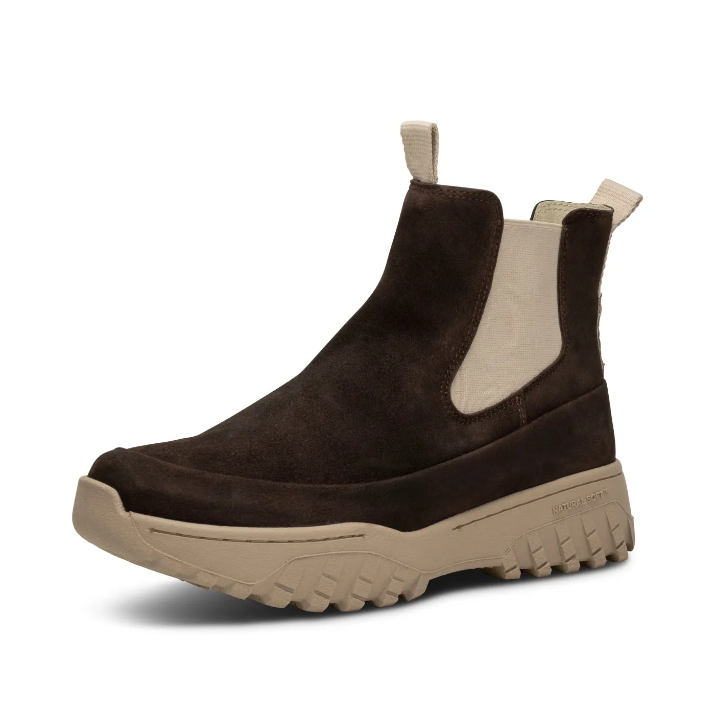 Le Chelsea Suede - Chocolate
