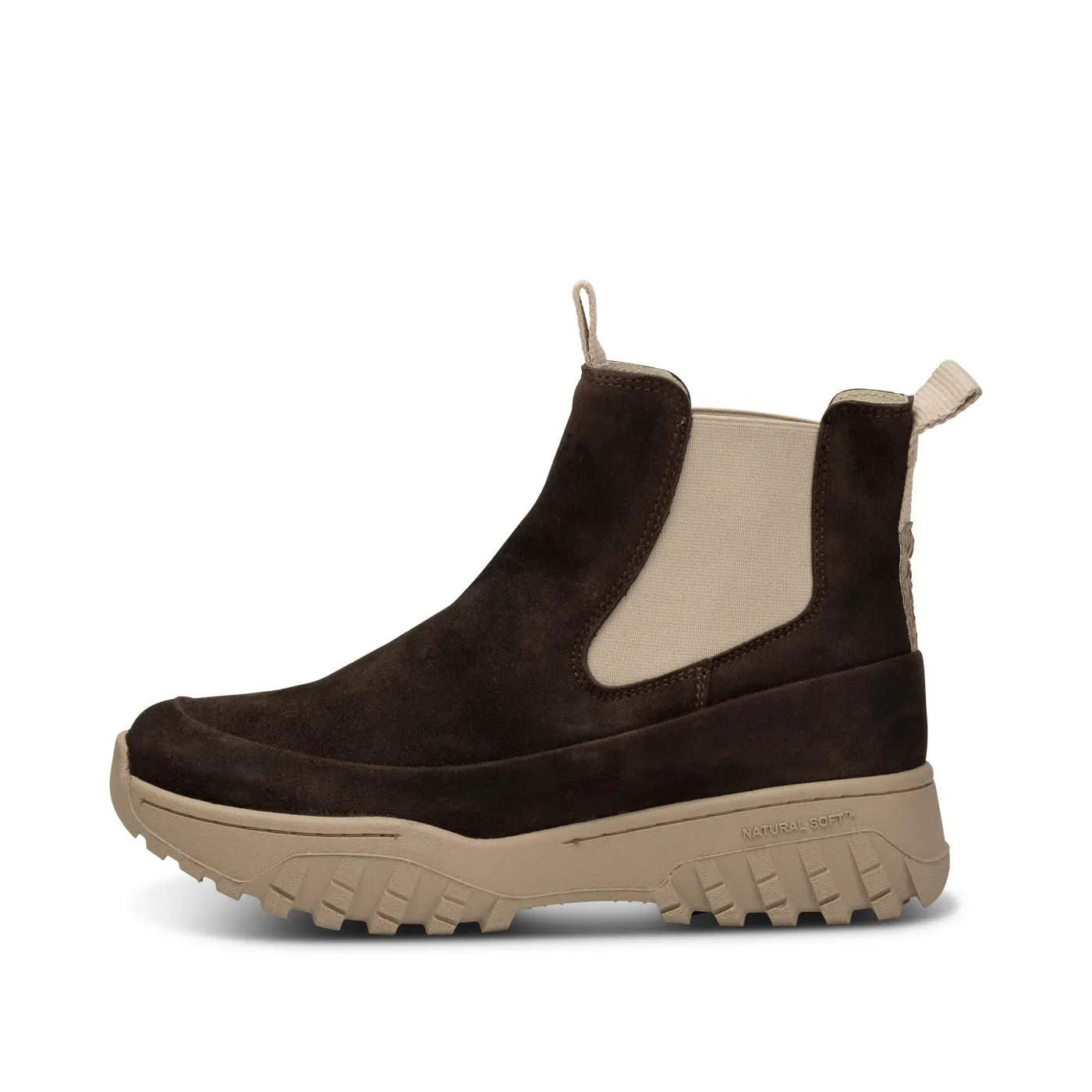 Le Chelsea Suede - Chocolate