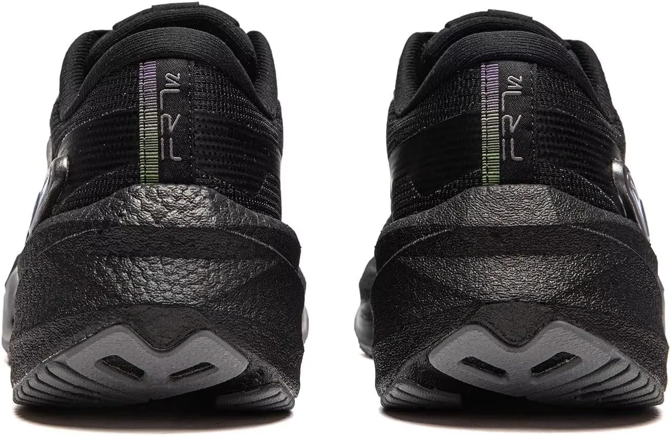 LI-NING Furious Rider 7 V2 Men Running Shoes Boom Fiber High Rebound Shock-Absorbing Stable Sport Shoes ARZU003