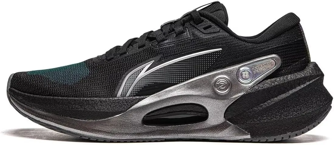 LI-NING Furious Rider 7 V2 Men Running Shoes Boom Fiber High Rebound Shock-Absorbing Stable Sport Shoes ARZU003