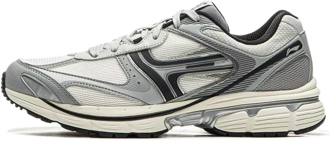 LI-NING PENTIUM 1000 Men Casual Running Shoes Lightweight Soft Elastic Classic Sport Sneakers ARSV039