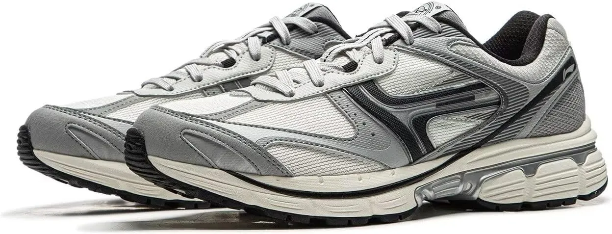 LI-NING PENTIUM 1000 Men Casual Running Shoes Lightweight Soft Elastic Classic Sport Sneakers ARSV039