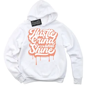 Light Wild Mango Dunk Sneaker Hoodie Hustle Grind And Shine Graphic