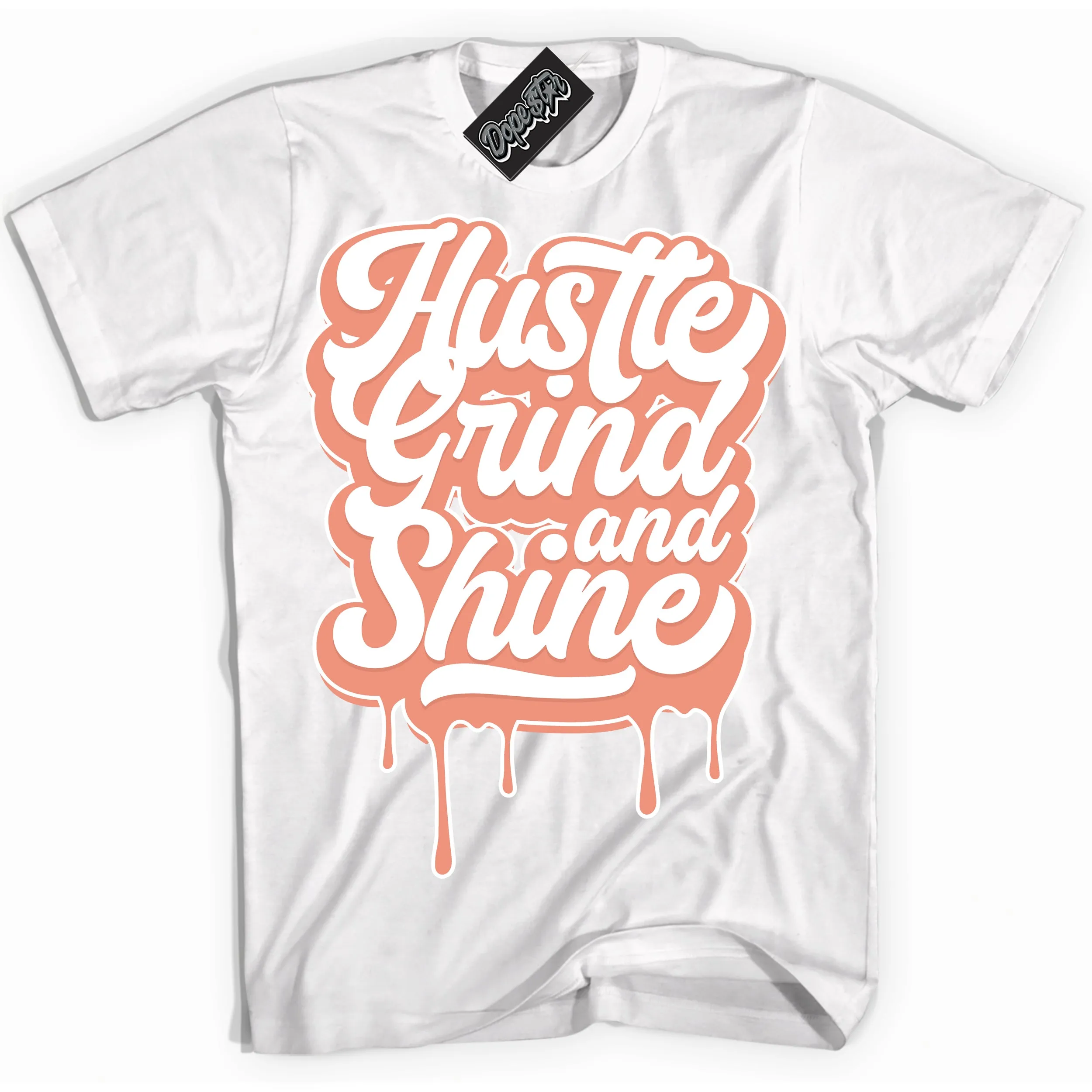 Light Wild Mango Dunk Sneaker Shirt Hustle Grind And Shine Graphic