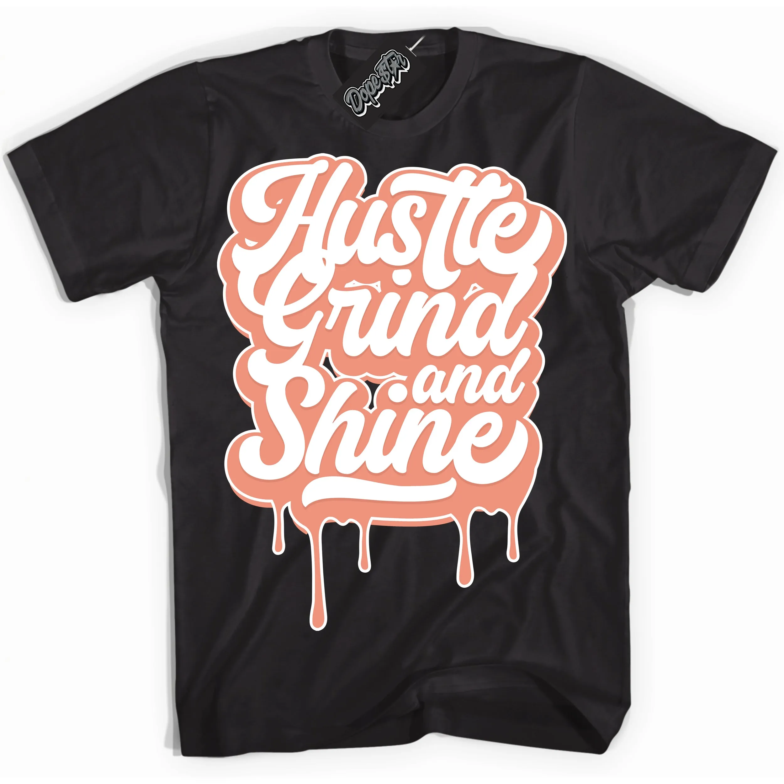 Light Wild Mango Dunk Sneaker Shirt Hustle Grind And Shine Graphic
