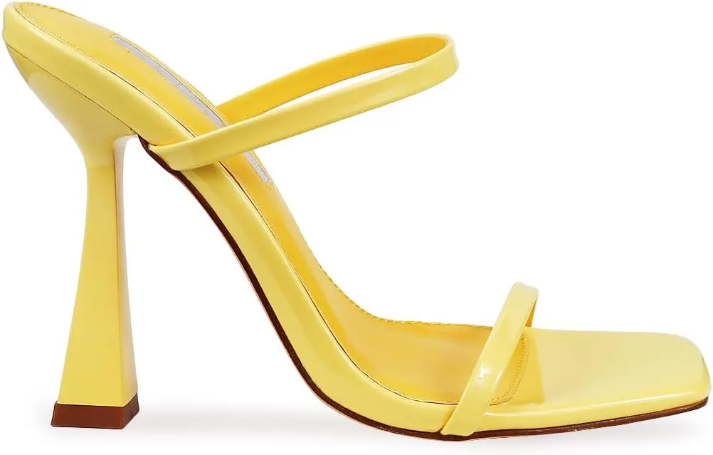 Liliana Duo Strap Mule with Flare Heel, Ambush-1