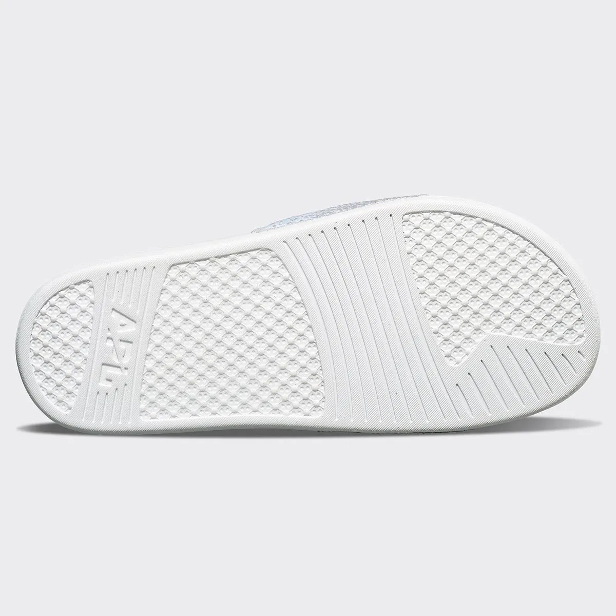 Logo Big TechLoom Most-ordered Men's Popular pick Slide Pastel / / Ombre White Melange