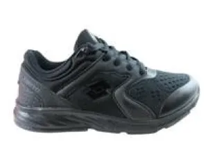 Lotto Triple Black Youth Lace