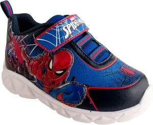 MARVEL Spiderman Toddler Light-UP Sneaker Size 7 Royal Blue