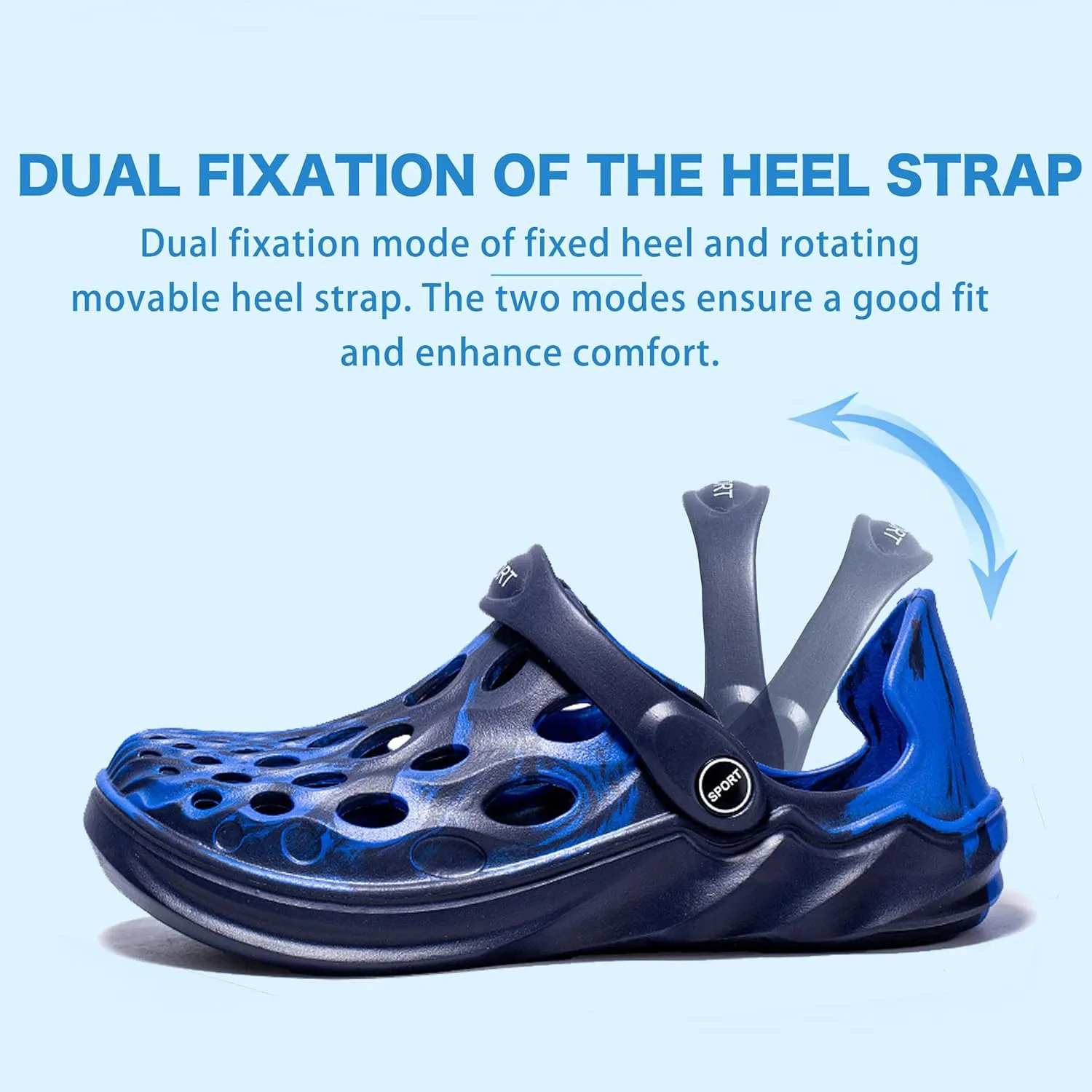 Mens and Womens Water Shoes for Beach, Pool and River, Quick-Drying Non-Slip Design