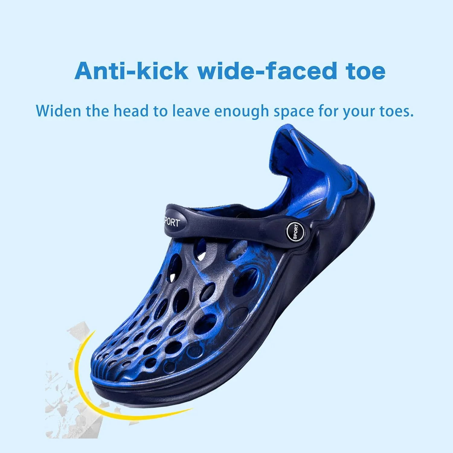 Mens and Womens Water Shoes for Beach, Pool and River, Quick-Drying Non-Slip Design