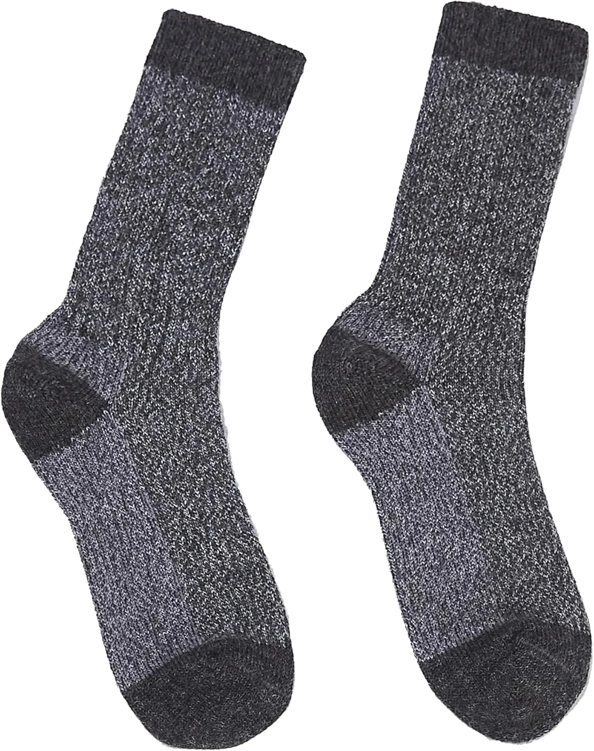 Men's Boot Baby Alpaca Socks, Unisex Cozy Winter Warm Gear, Breathable Soft Comfy Garment Foot Clothing for Men & Women