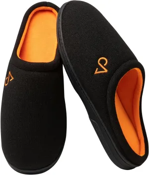 Men's Cozy House Slippers Indoor Shoes Memory Foam Insoles & Rubber Soles