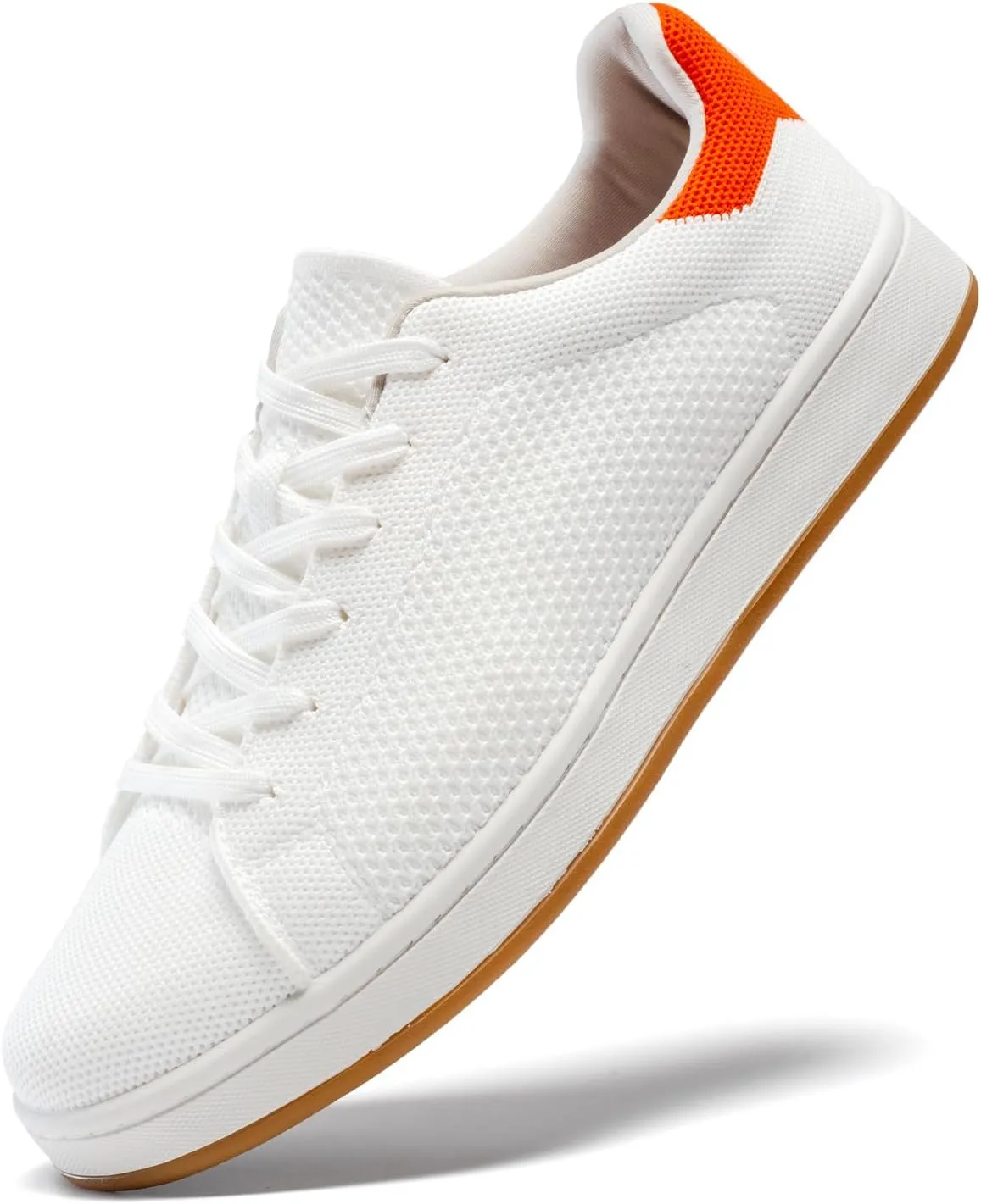 Men's Fashion Sneakers Flying Knitting Breathable Water Resistant Shoes Classic Low Top Lightweight Comfort Lace Up Sturdy Daily Casual Walking Skateboard Shoes for Male