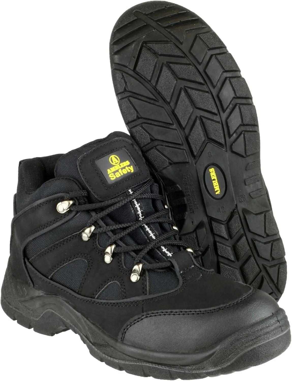 Mens FS151 Vegan Friendly Safety Boots Black Size UK