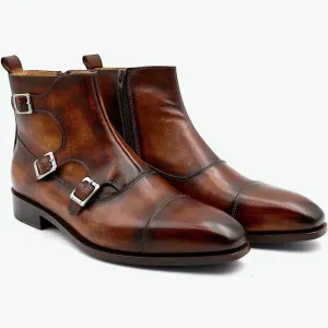 Men's Handmade Leather Breathable Casual Shoes