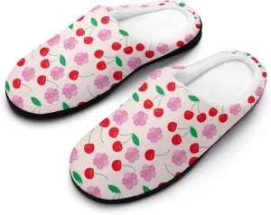 Mens House Slippers Women's Halloween Cotton Slippers Closed Toe Soft Clog Slippers Non-Slip Warm Indoor Outdoor Shoes