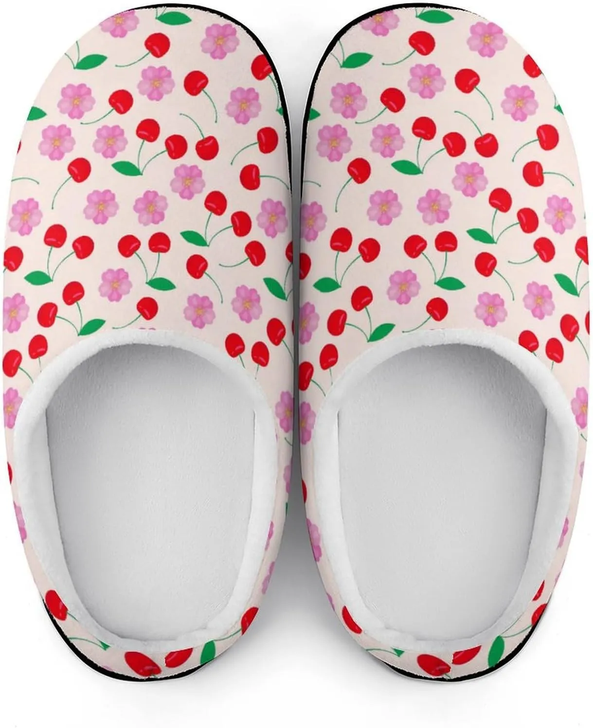 Mens House Slippers Women's Halloween Cotton Slippers Closed Toe Soft Clog Slippers Non-Slip Warm Indoor Outdoor Shoes