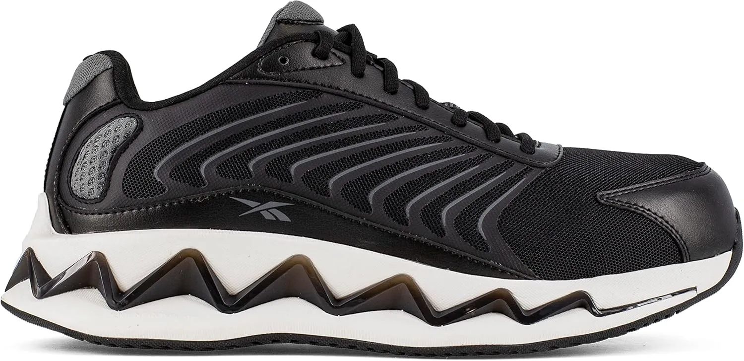 Men's Rb3221 Zig Elusion Heritage Work Construction Shoe Black Safety