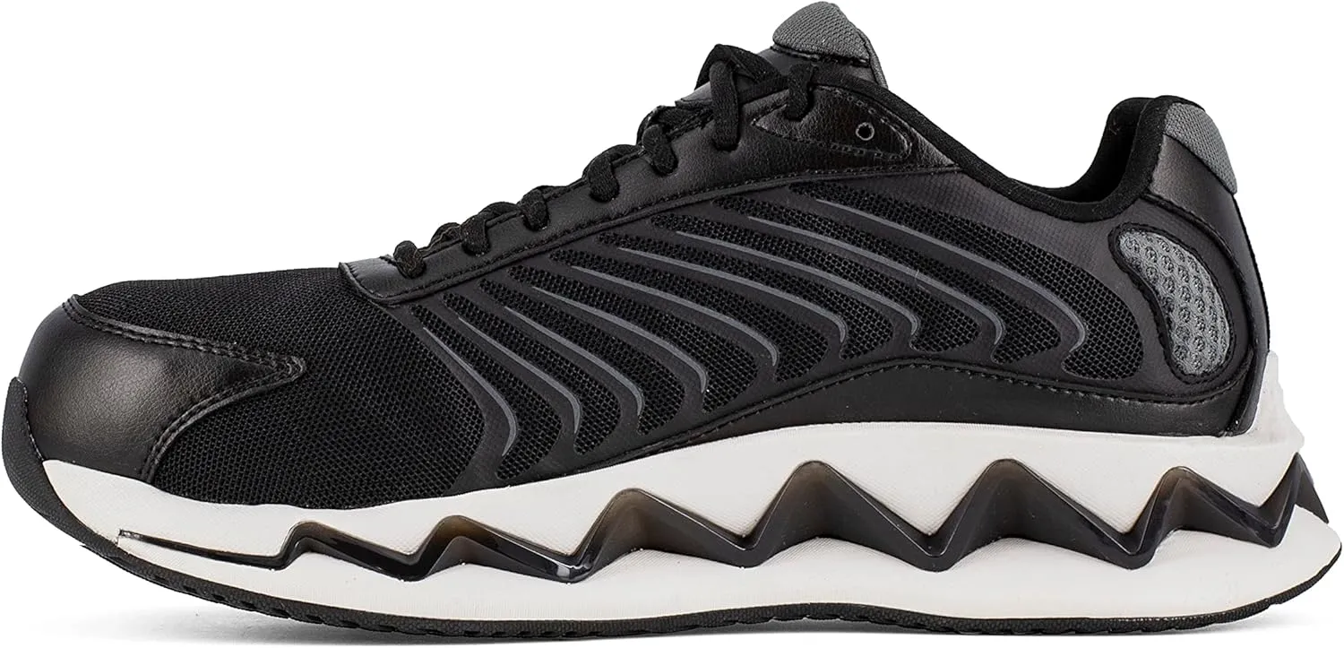 Men's Rb3221 Zig Elusion Heritage Work Construction Shoe Black Safety