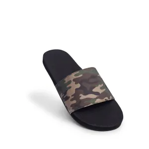 Men's Slide Black & Camo