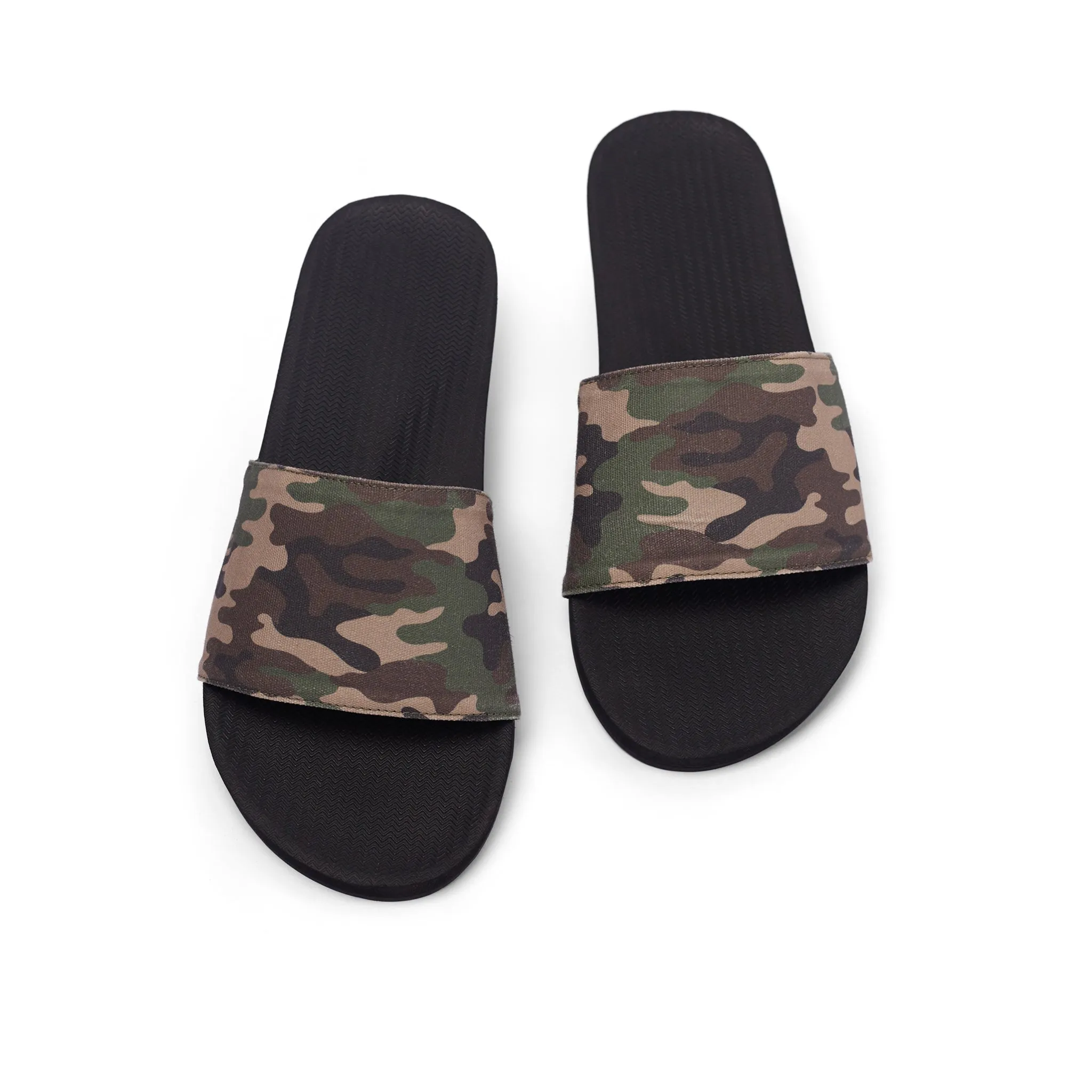 Men's Slide Black & Camo