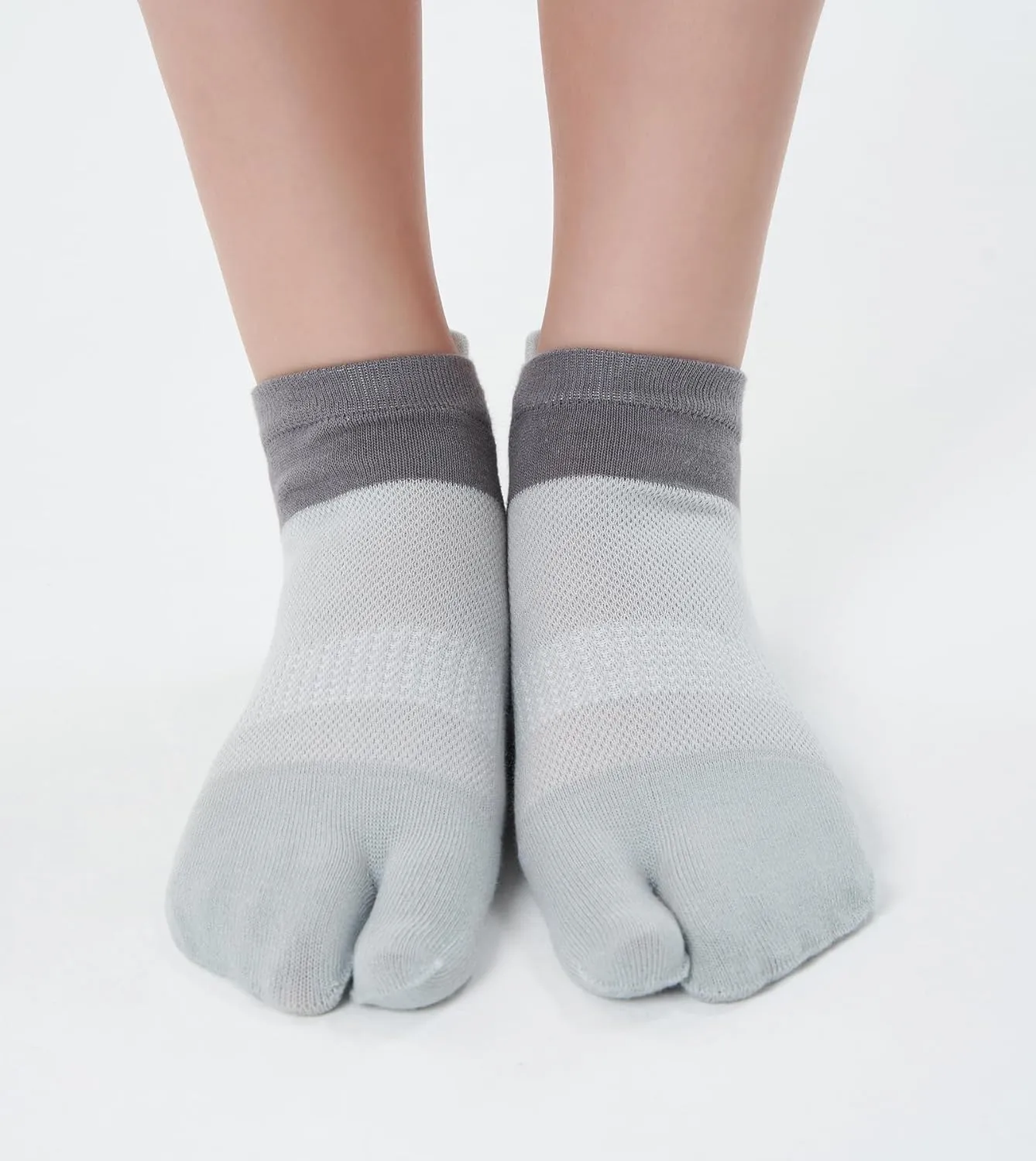 Men's Tabi Socks Flip Flop Split Toe Big Toe Cotton Athletic 4 Pack 6 Pack