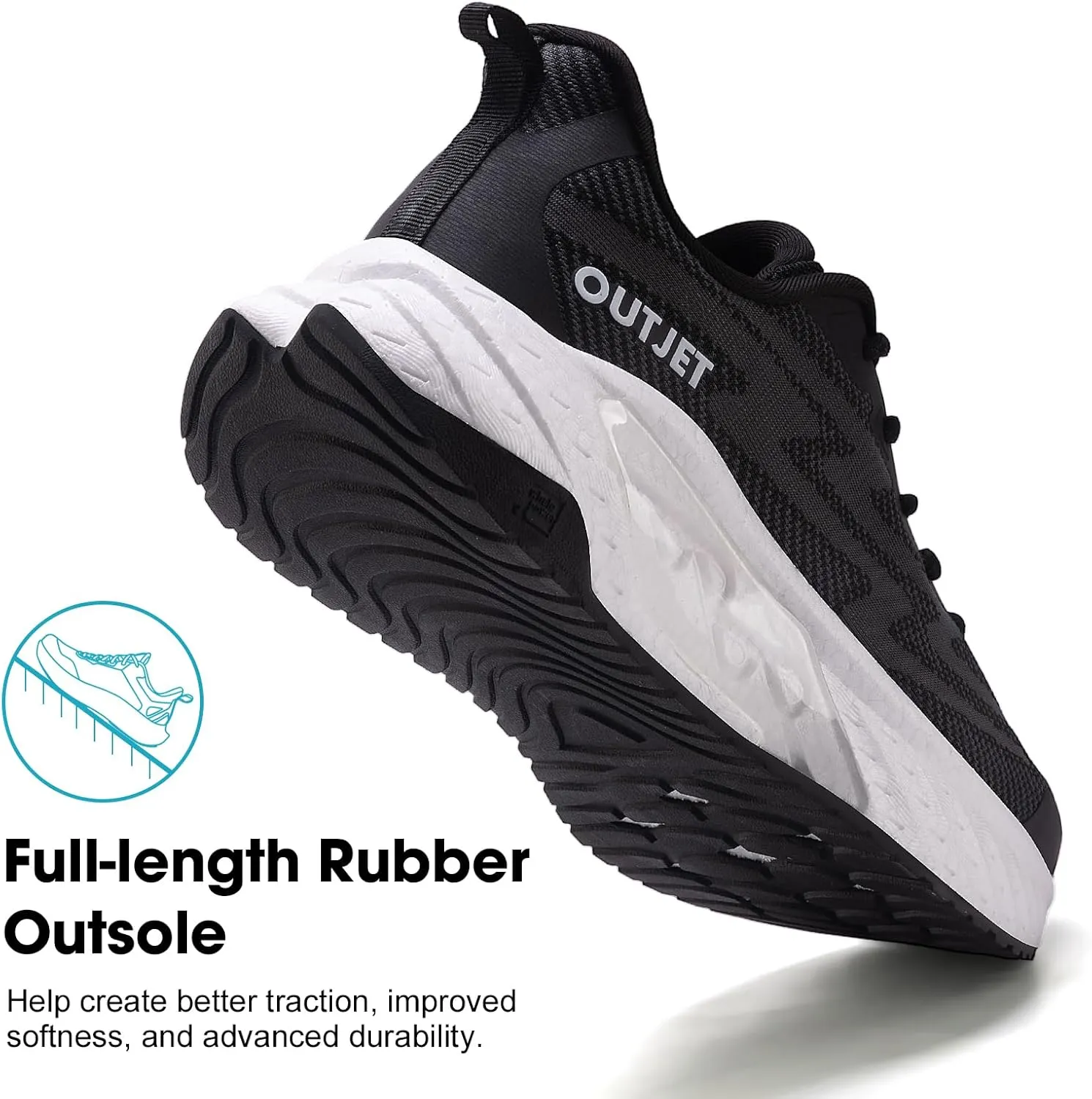Men's Walking Shoes Running Tennis Comfortable Breathable Lightweight Non-Slip Fashion Sneakers for Athletic Gym Workout