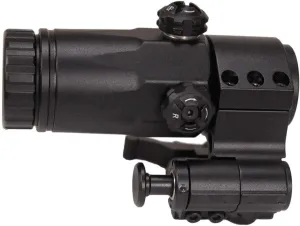 MEPROLIGHT® MEPRO MX3-F 3X Red Dot Sight Magnifier with Integrated Side Flip Push-Button Picatinny Adaptor