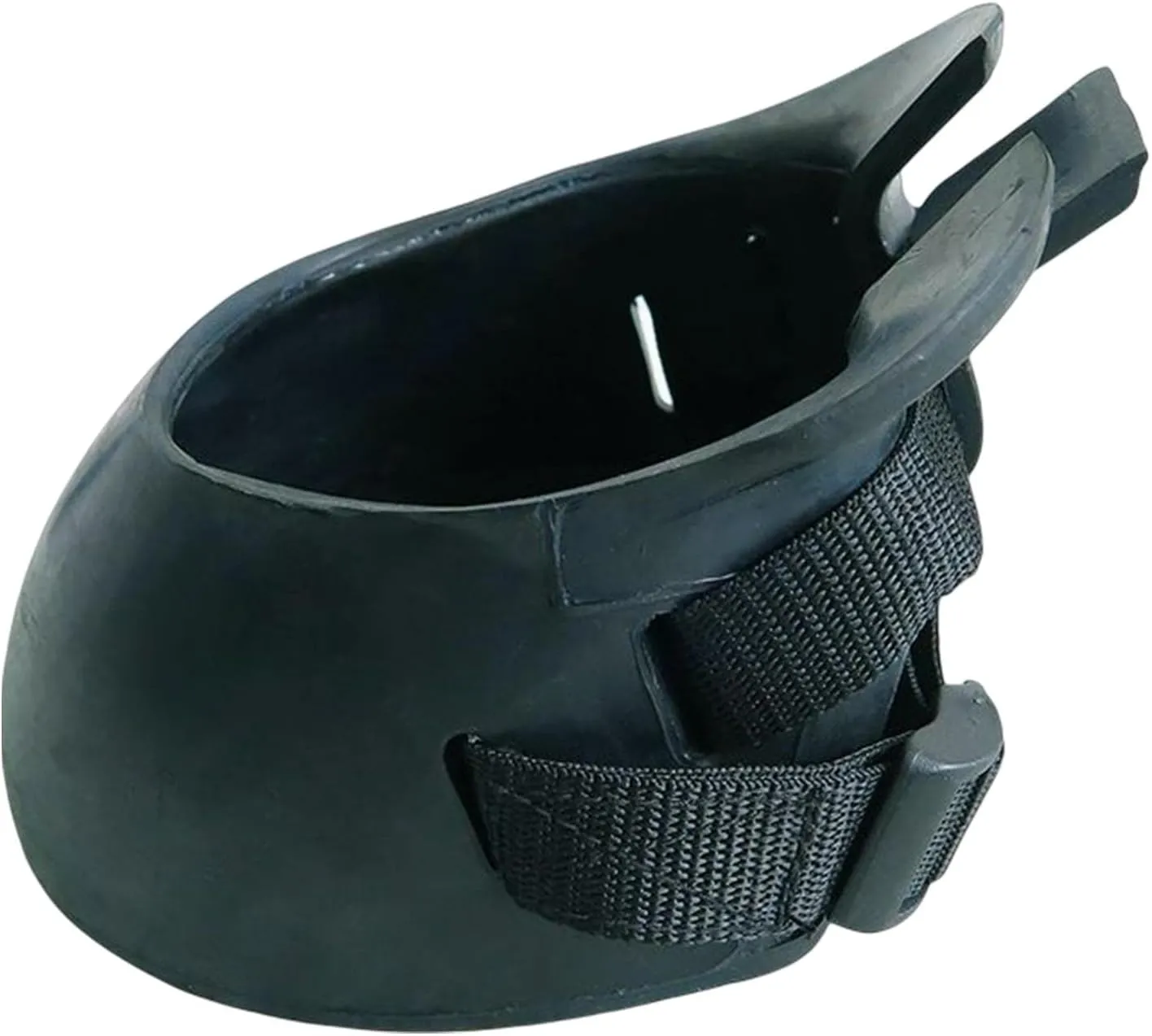 MERIGLARE Horse Hoof Boots Sturdy Durable Isolate Dirty Water Portable Thick Rubber Horses Protection for Jumping Riding Equestrian Training Supplies, L