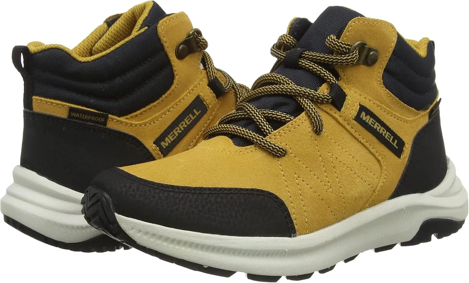 Merrell Kid's Grey Lock Waterproof Hiking Sneaker