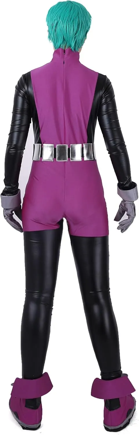 miccostumes Men's Deluxe Cosplay Costume Jumpsuit with Gloves Shoes Covers Belt