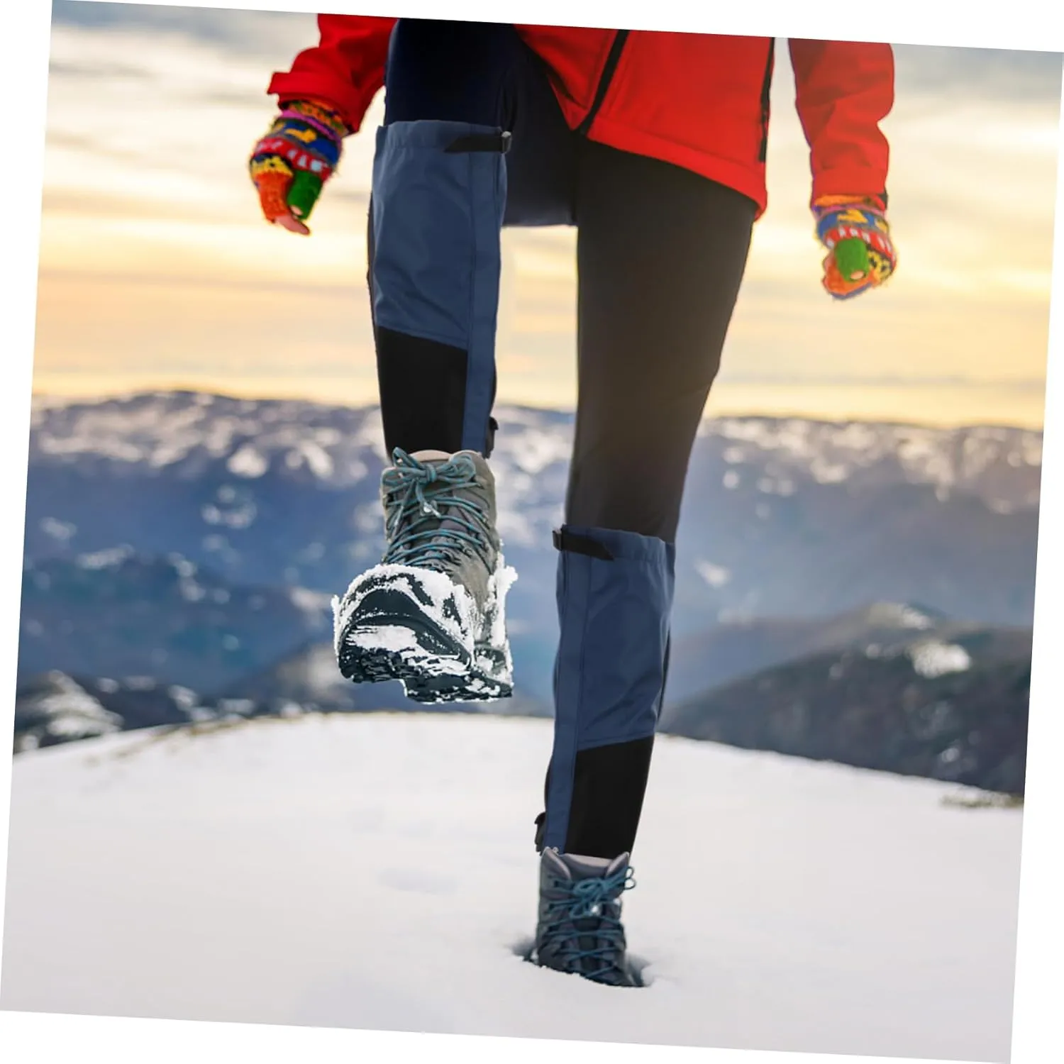 Milisten Boot Gaiters Hiking Leg Covers Leg Gaiters Camping Gear Snow Legging Gaiter Snow Boots Gaiter Gaiters