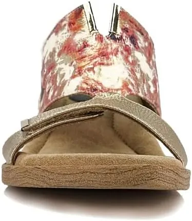 Modzori Kleo Women's Low Wedge Reversible Slide Sandal