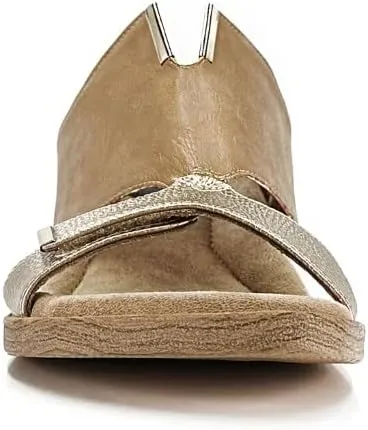 Modzori Kleo Women's Low Wedge Reversible Slide Sandal