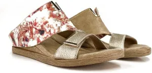 Modzori Kleo Women's Low Wedge Reversible Slide Sandal