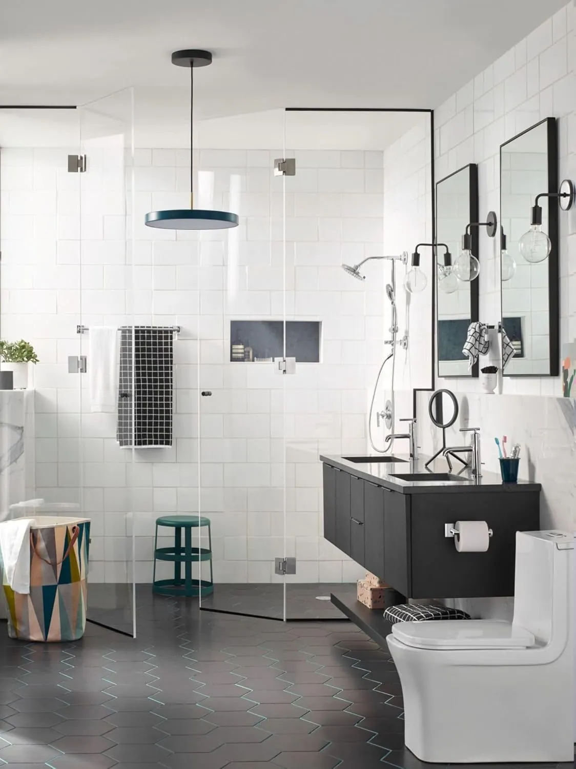 Moen Annex Chrome Shower Slidebar and Shower Hose System Trim, Valve Required, TS3661NH