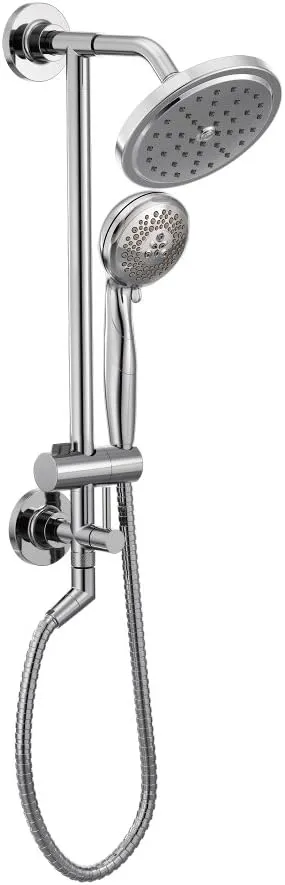 Moen Annex Chrome Shower Slidebar and Shower Hose System Trim, Valve Required, TS3661NH
