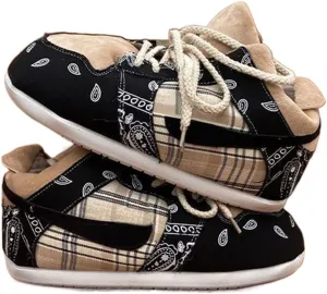 MOLERFO High Top Sneaker Slippers Unisex One-Size Ultra Comfy and Cozy House Fluffy Jordan Like Slippers for Men and Women