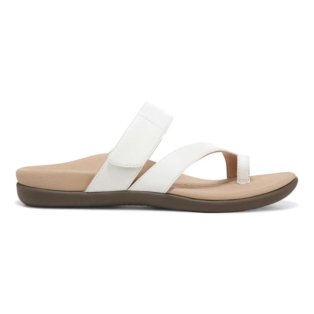 Morgan Slide Sandal - White