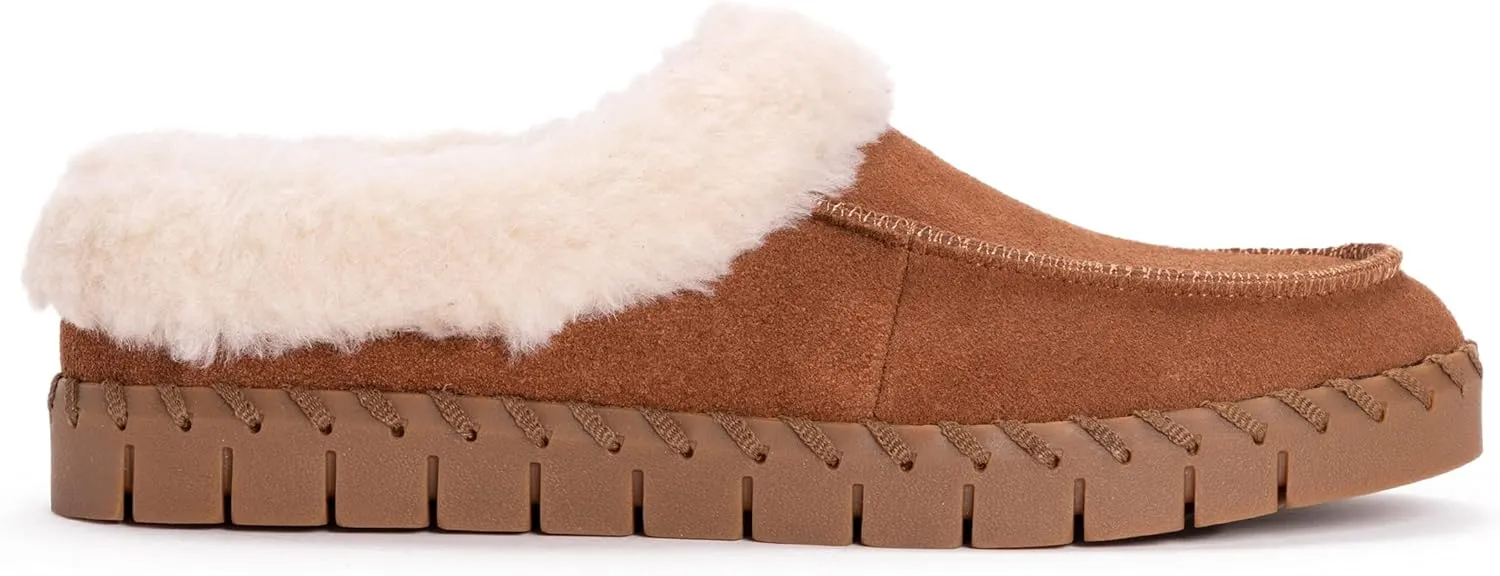 MUK LUKS Women's Flexi Buffalo Shoe Clog