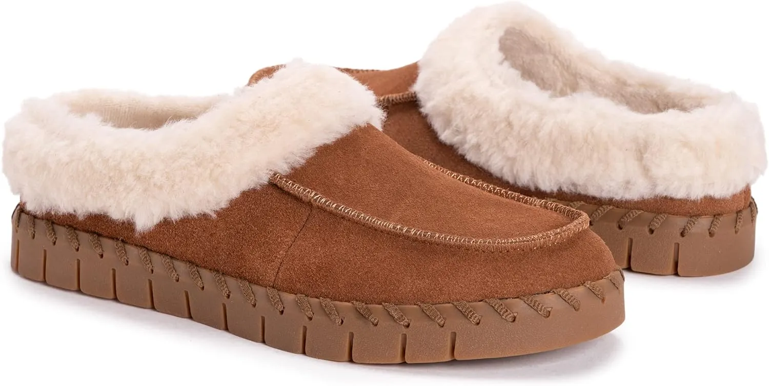 MUK LUKS Women's Flexi Buffalo Shoe Clog