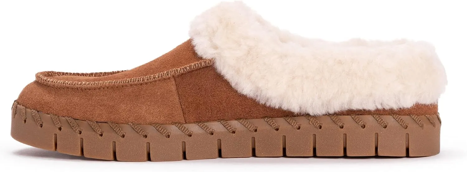 MUK LUKS Women's Flexi Buffalo Shoe Clog