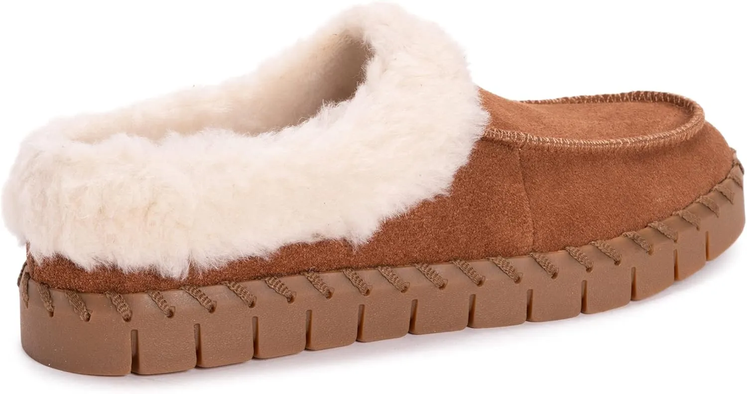 MUK LUKS Women's Flexi Buffalo Shoe Clog